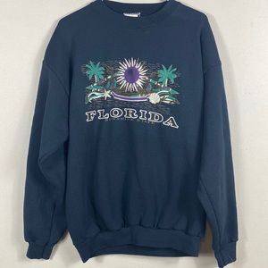 Vintage Florida Sunshine state Crewneck‎ sweatshirt size large